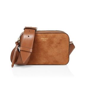 Jimmy Choo Suede Camera Bag